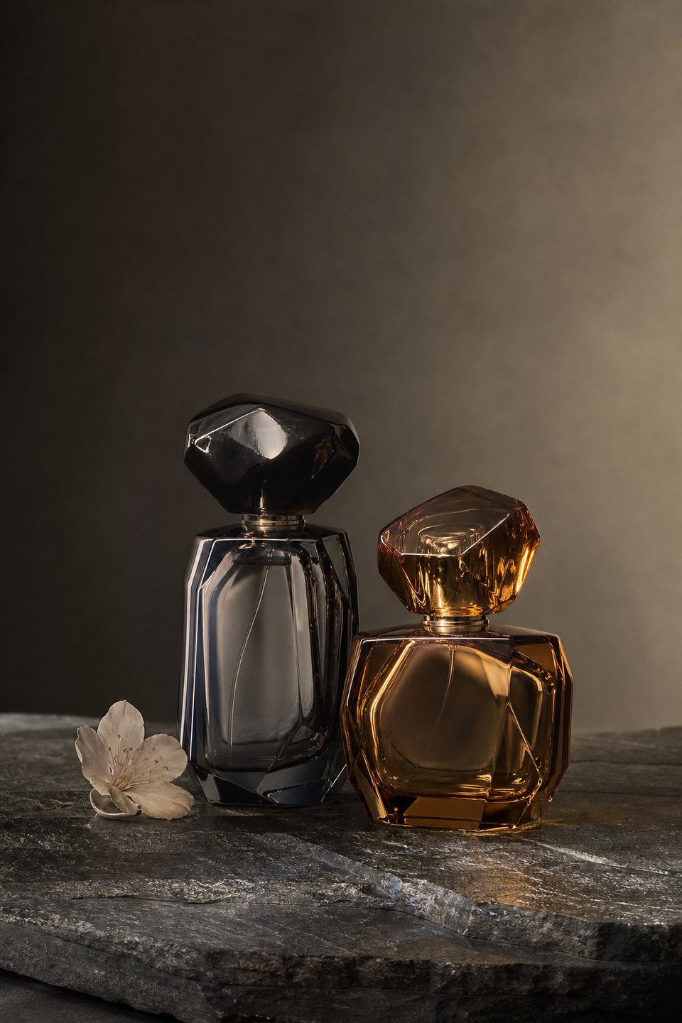 Luxury perfume bottles